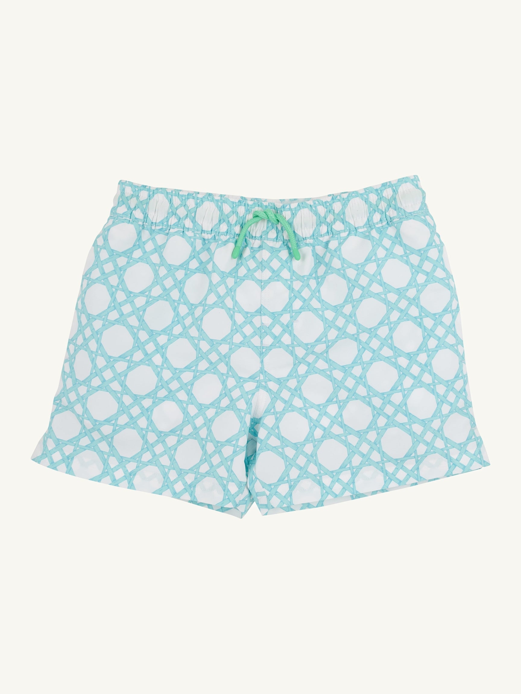 Tortola Swim Trunks - Catamaran Cane/Grace Bay Green