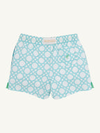 Tortola Swim Trunks - Catamaran Cane/Grace Bay Green