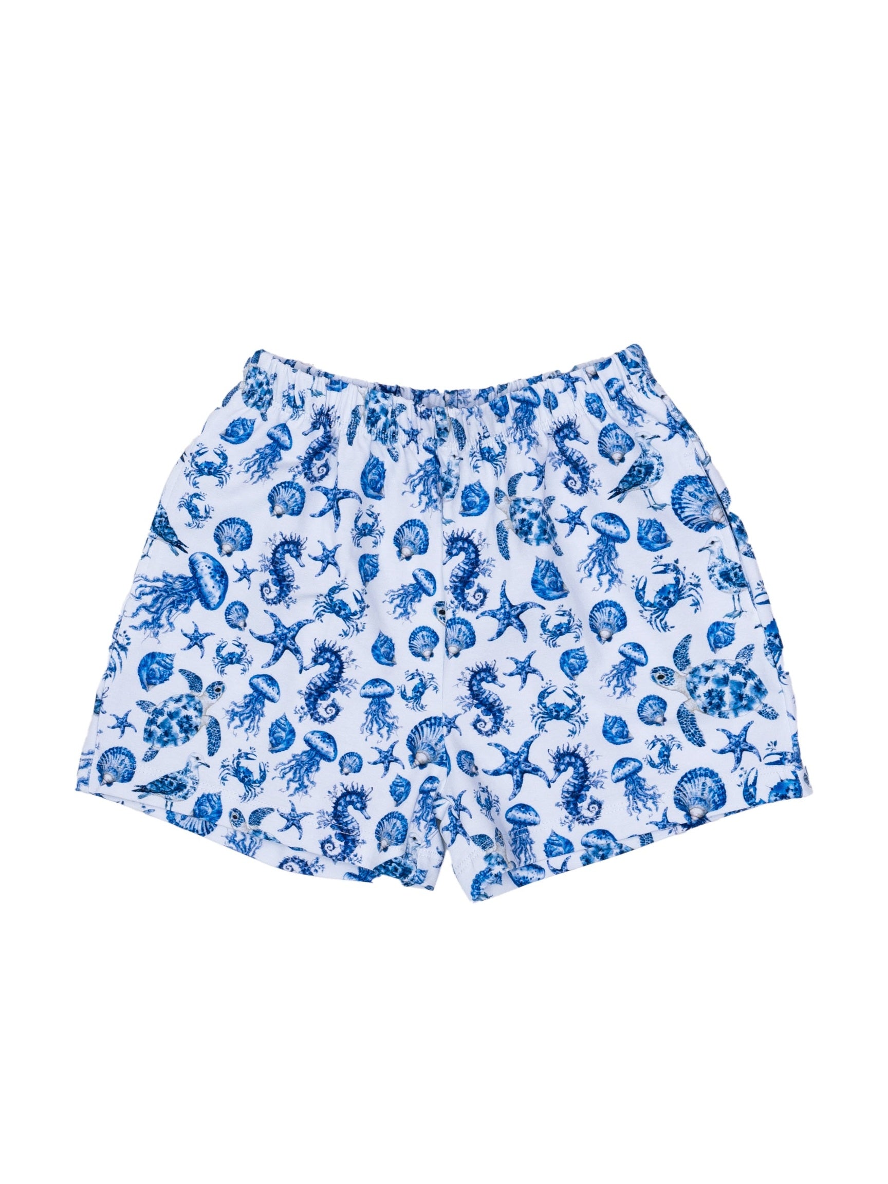 Boy Shorts - Navy & Nautical
