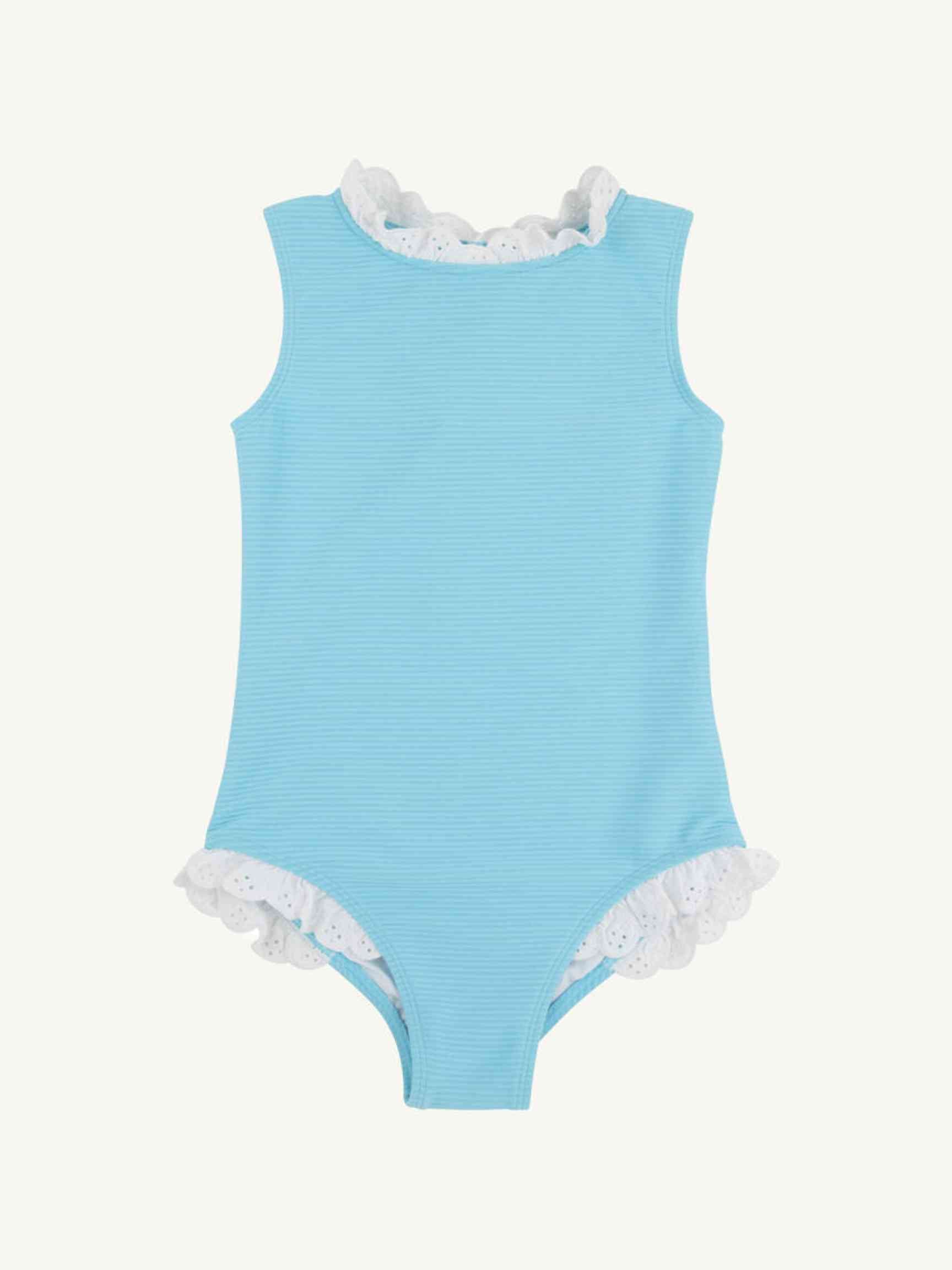 Sleeveless Sarasota Swimsuit - Belhaven Blue