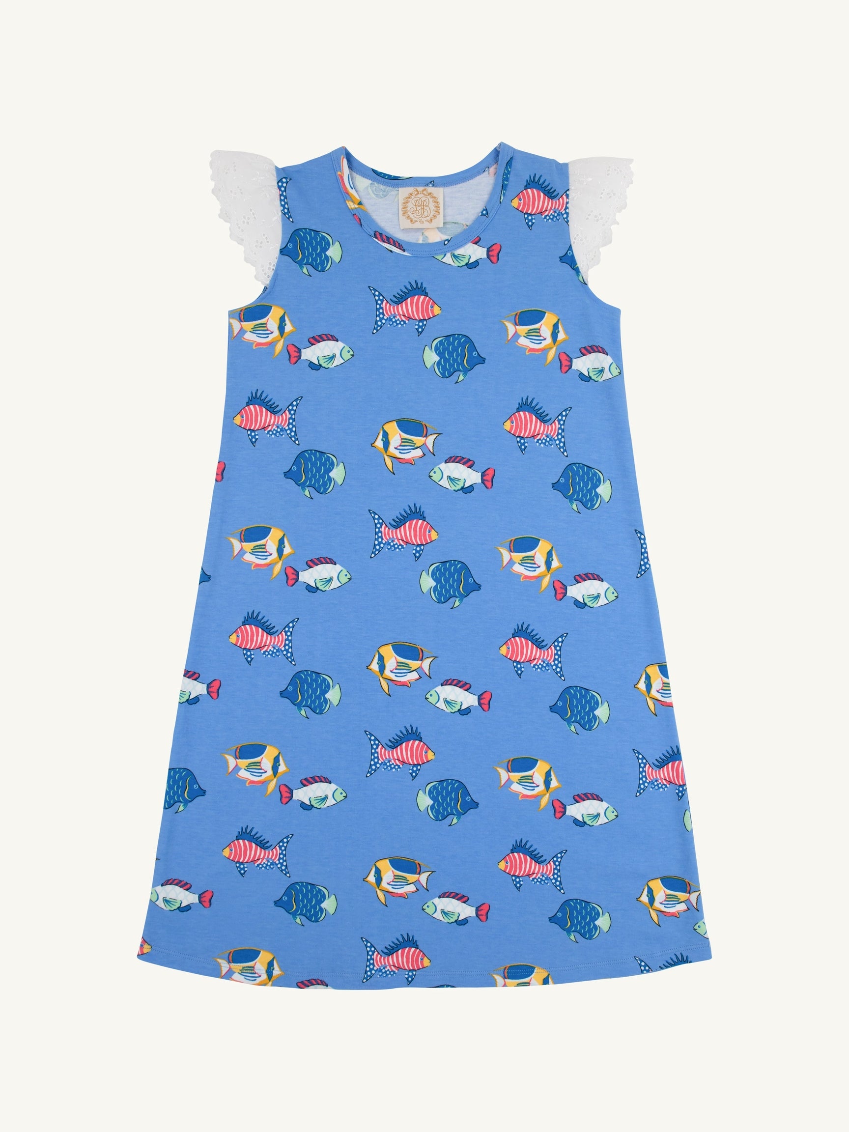 Sleeveless Polly Play Dress - Here Fishy Fishy