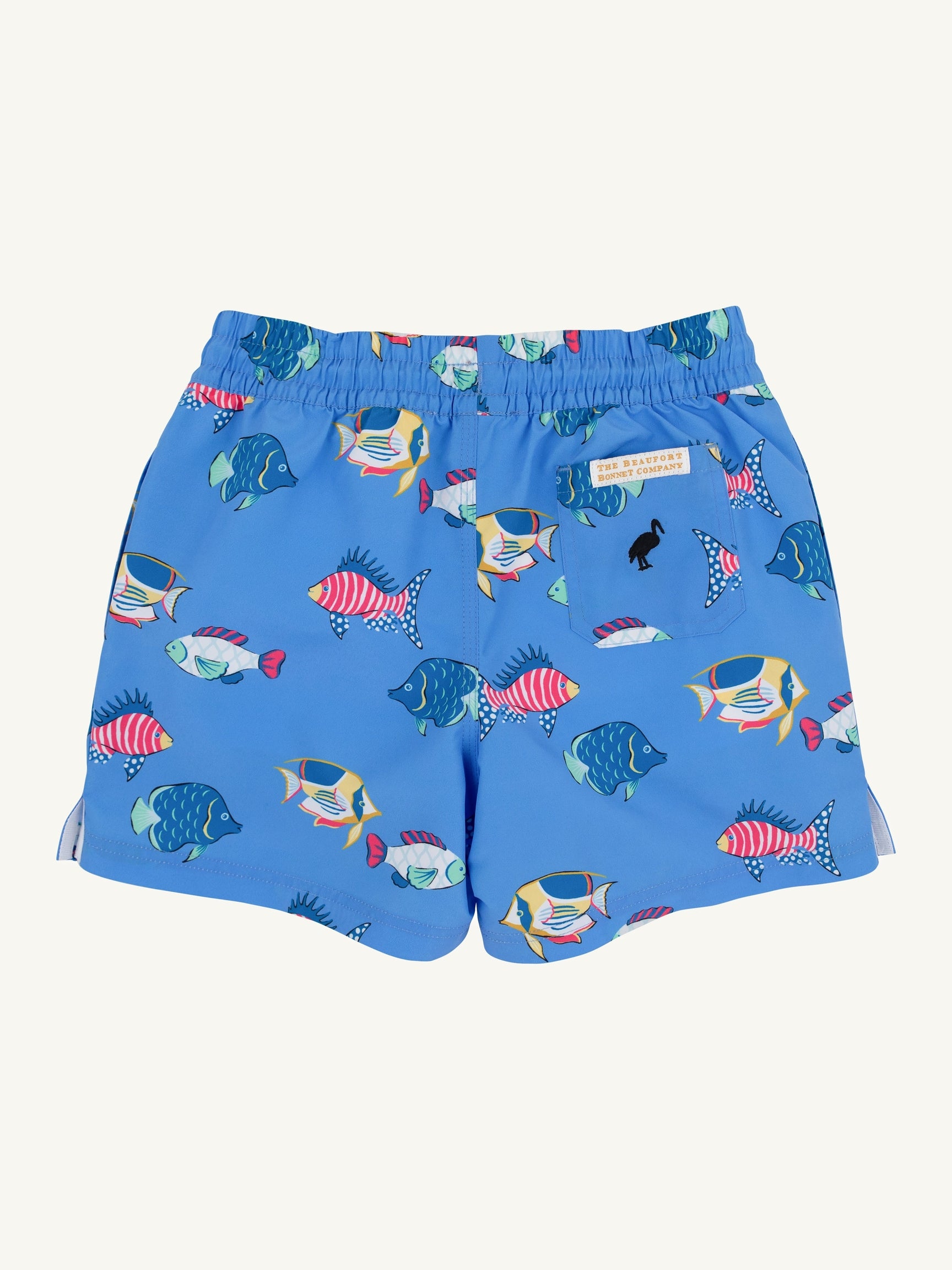 Tortola Swim Trunks - Here Fishy Fishy