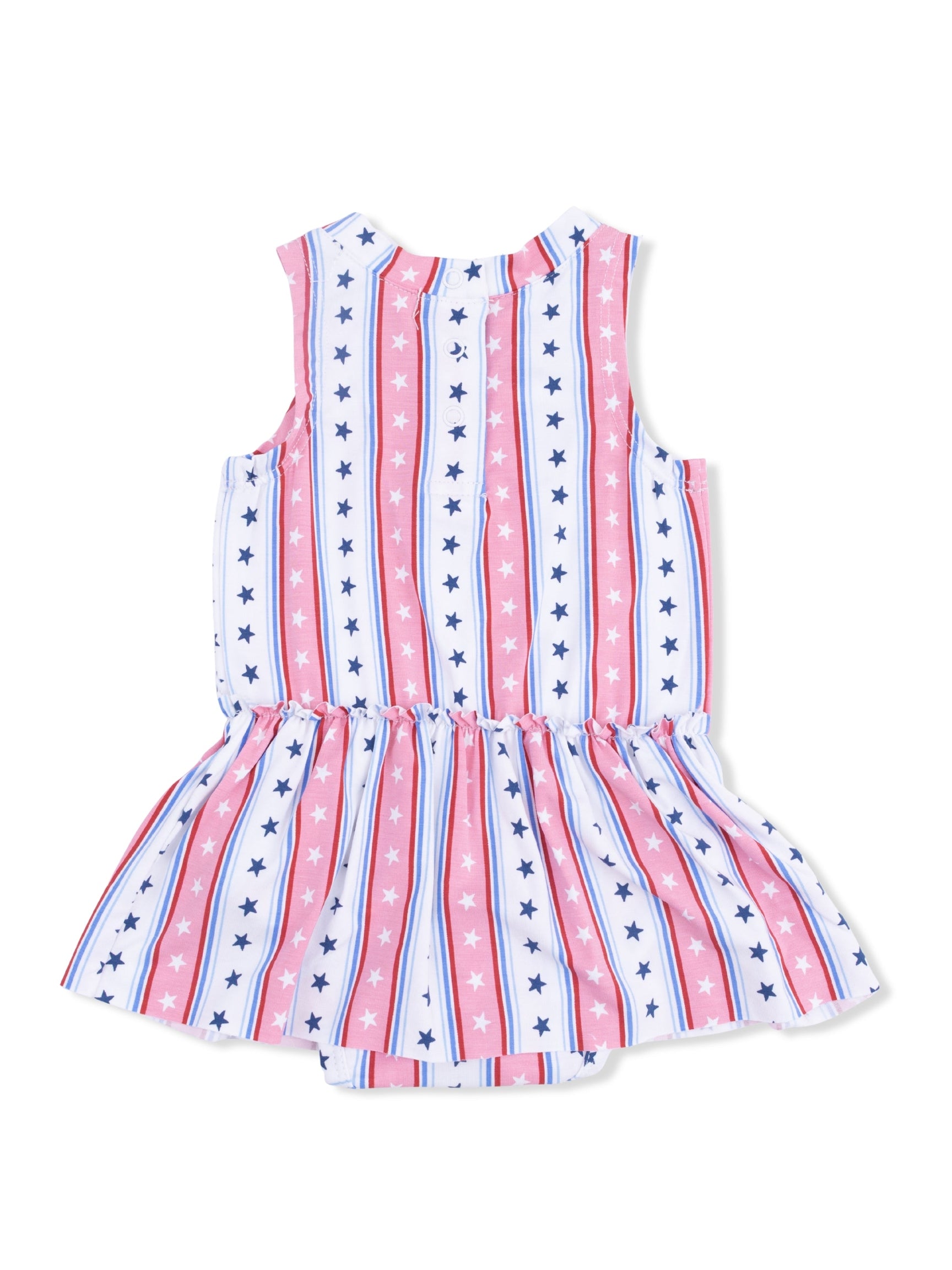 Bodysuit w/ Skirt - Stars & Stripes
