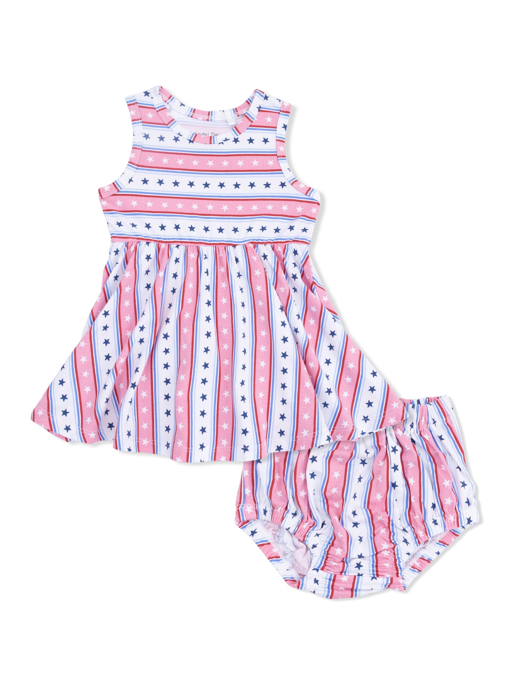 Tank Dress w/ Bloomer - Stars & Stripes