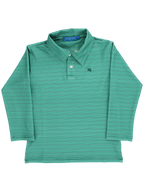 Harry L/S Striped Performance Polo
