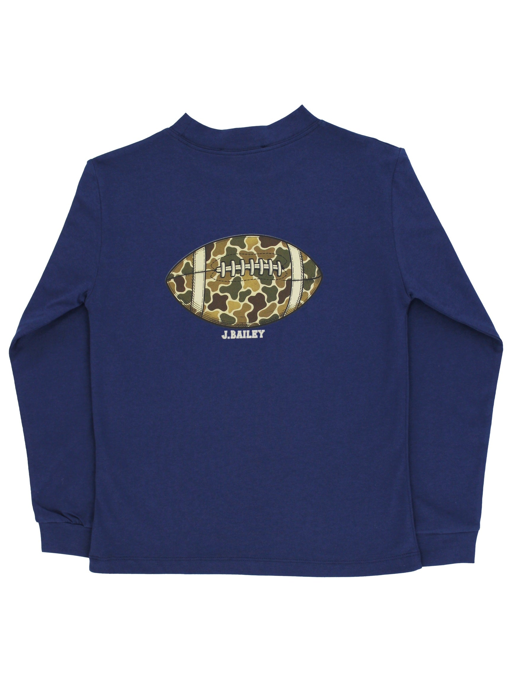 L/S Logo Tee - Football/Navy