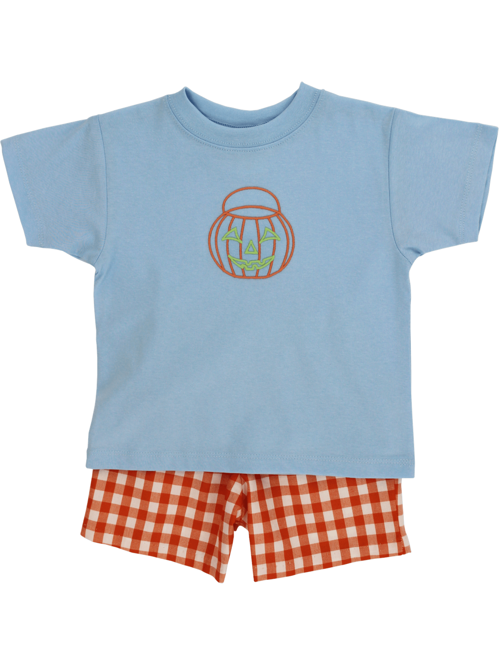 Jack‑O‑Lantern Boys Short Set