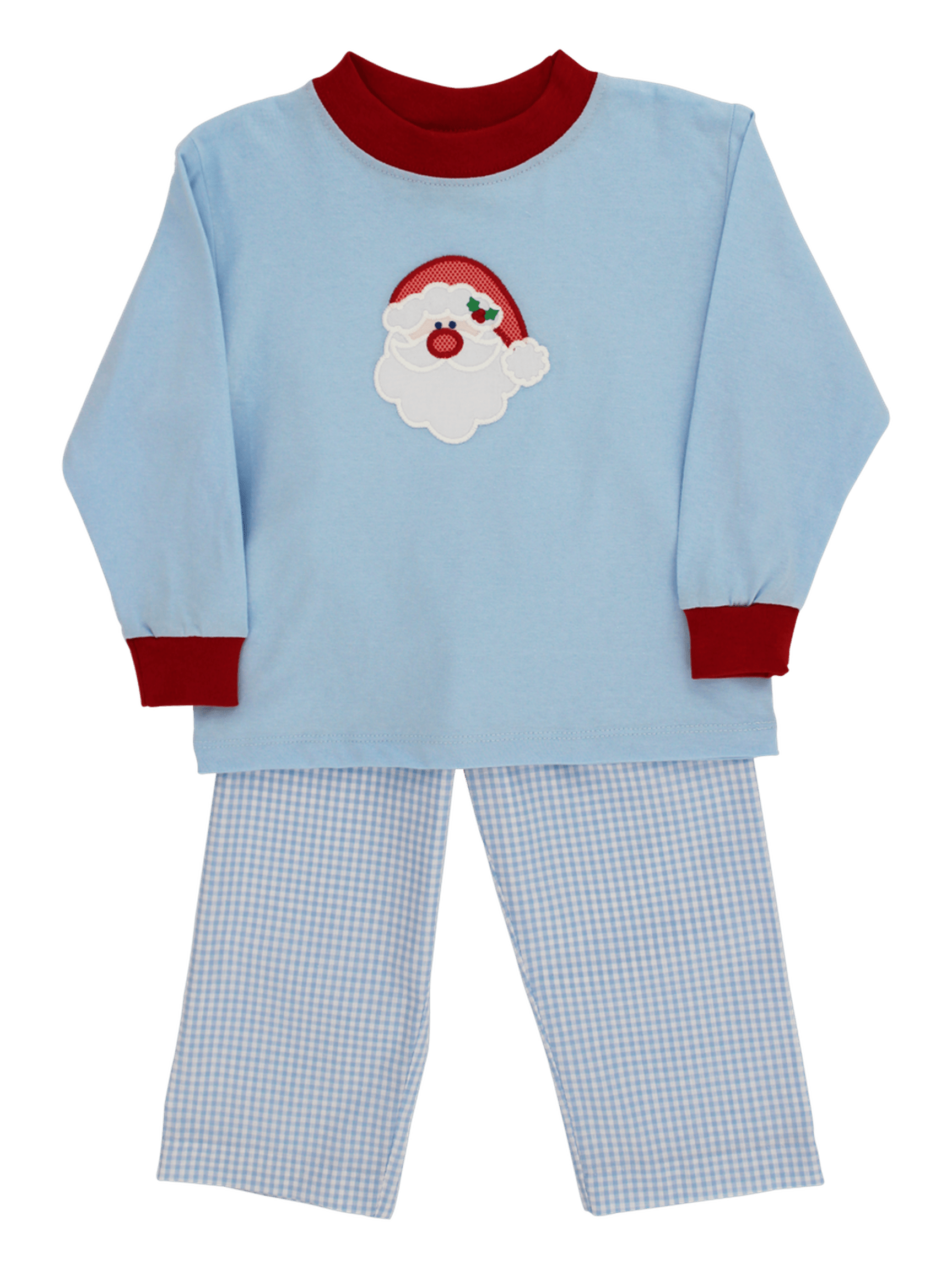 Santa Face Boys Pant Set