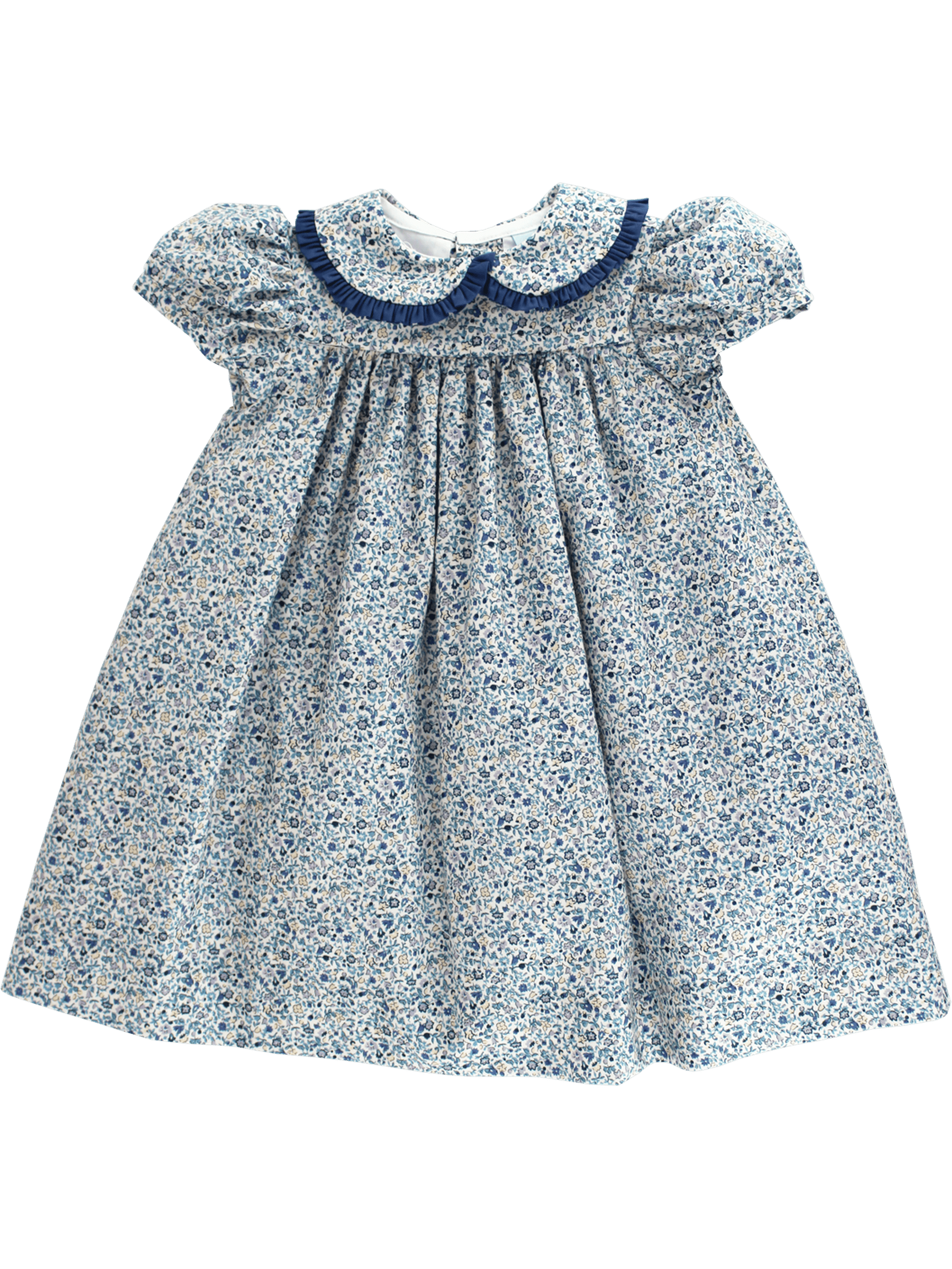 Posh Posies with Cornflower Float Dress