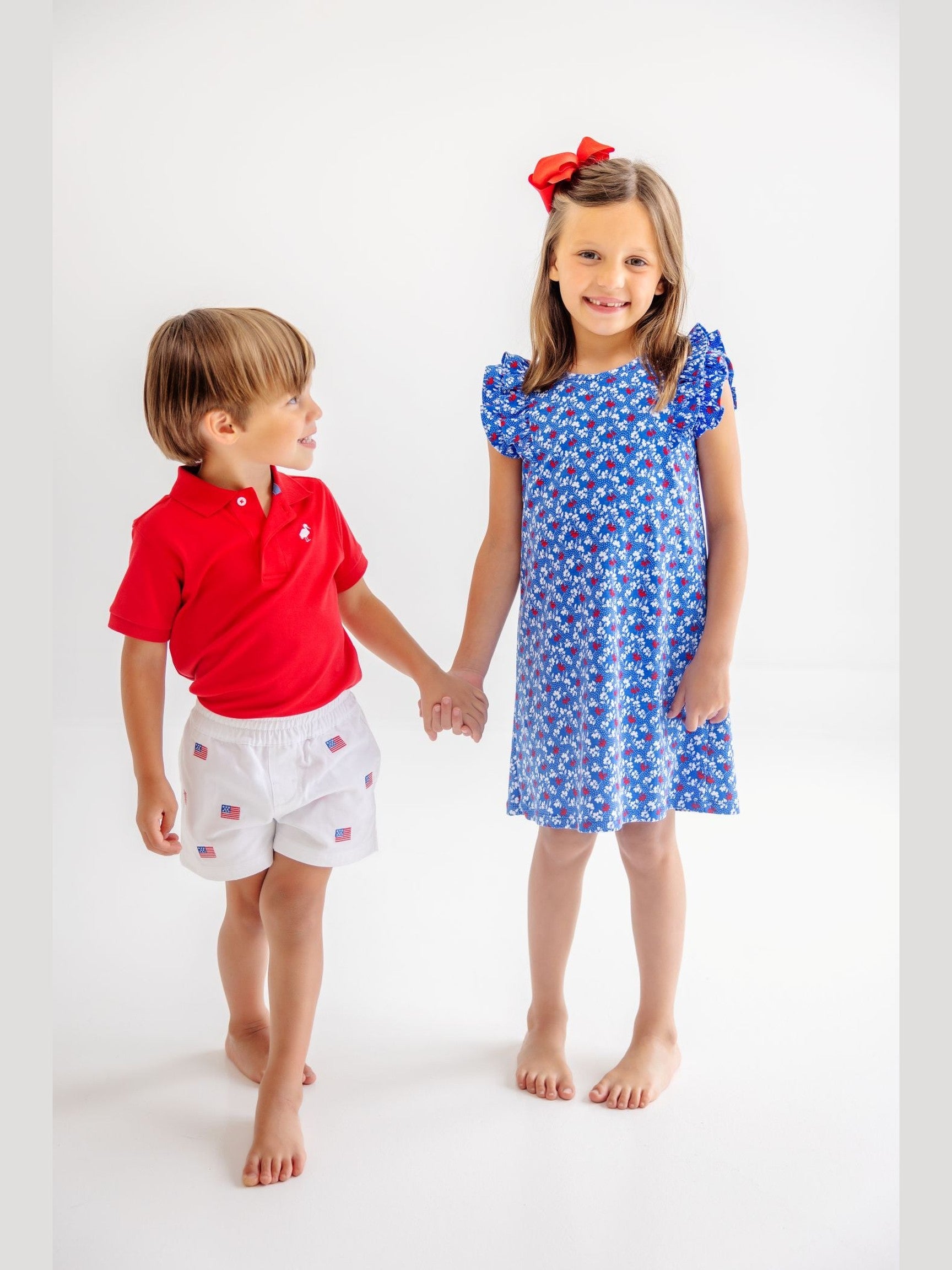 Ruehling Ruffle Dress - Potomac Petals