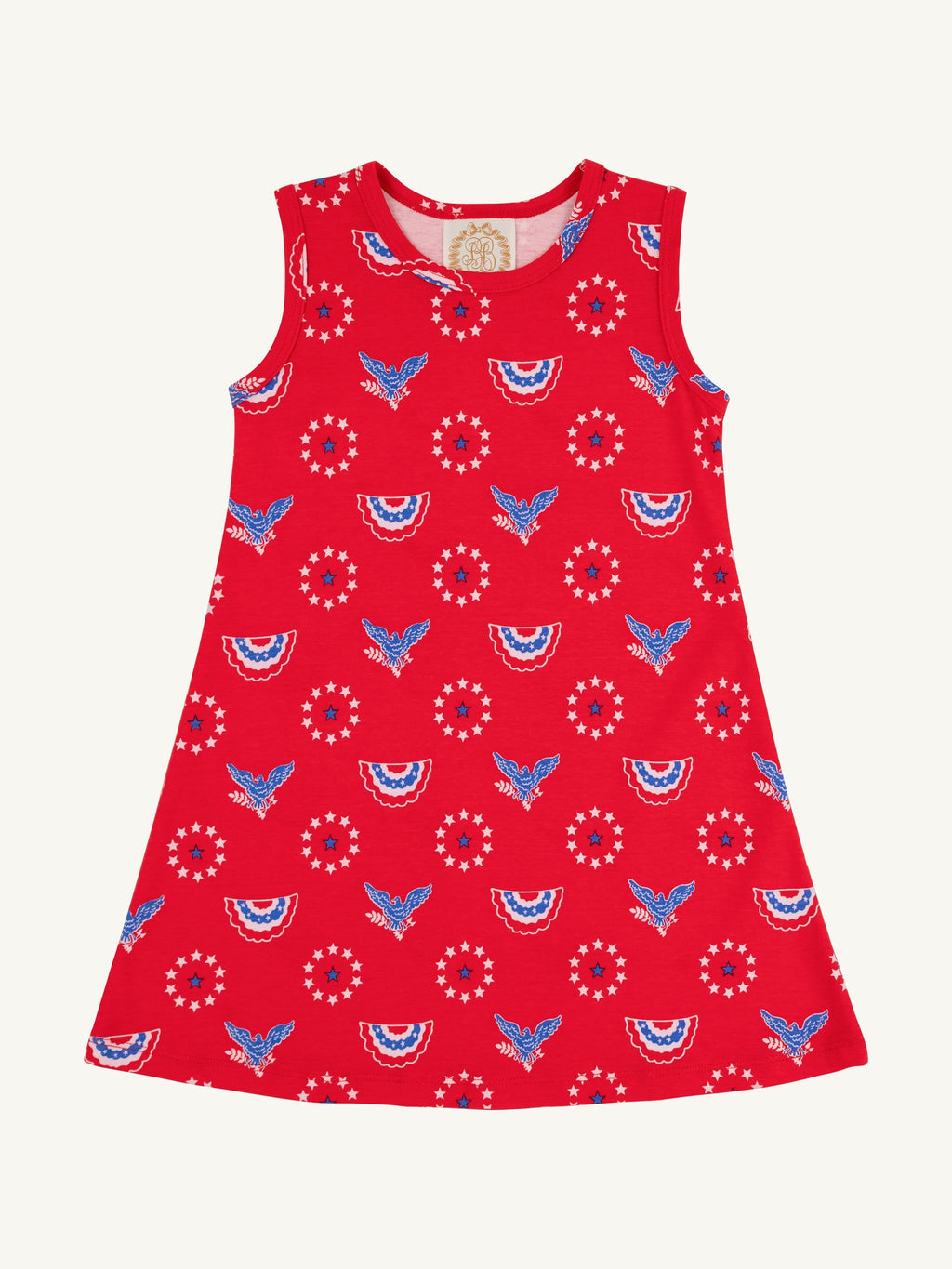 Sleeveless Polly Play Dress - Star Spangled Swag