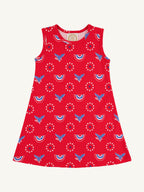 Sleeveless Polly Play Dress - Star Spangled Swag