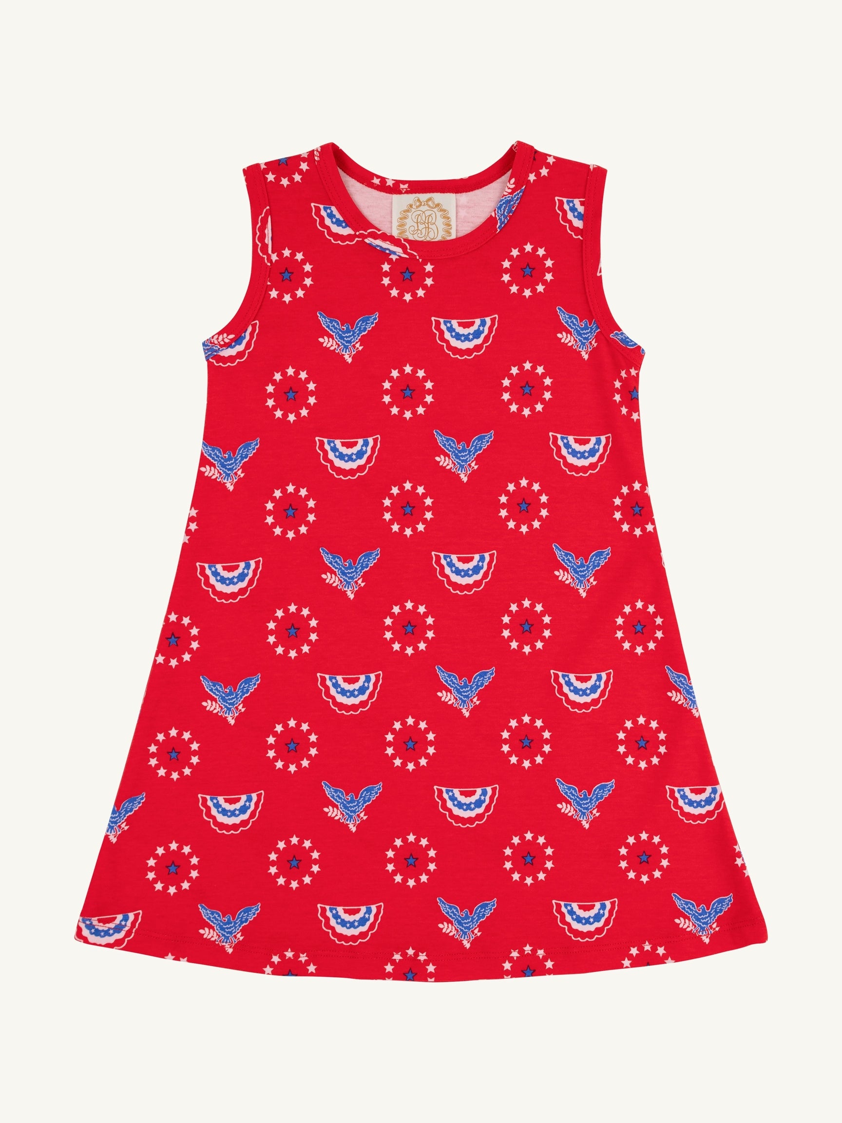 Sleeveless Polly Play Dress - Star Spangled Swag