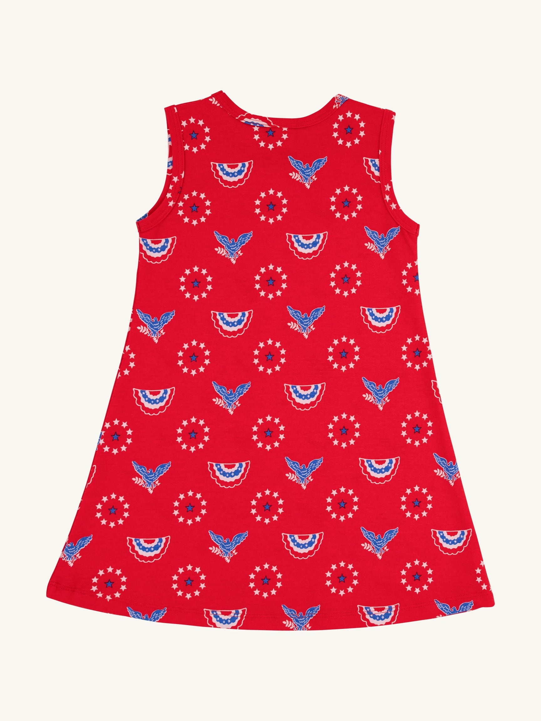 Sleeveless Polly Play Dress - Star Spangled Swag