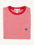 Carter Crewneck - Richmond Red Stripe/Rockefeller Royal Star