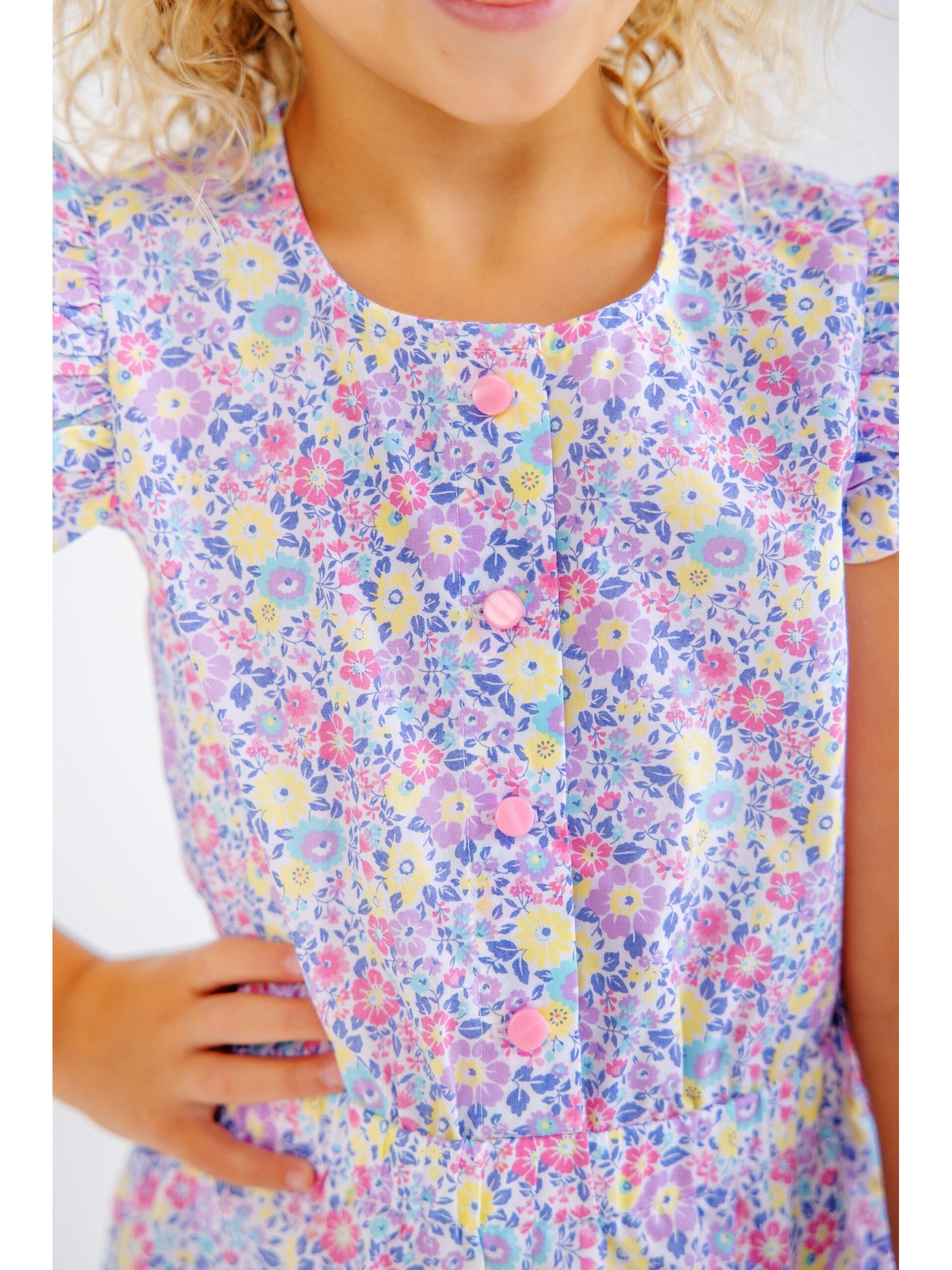 Marion Rose Romper - Briar Patch Petals