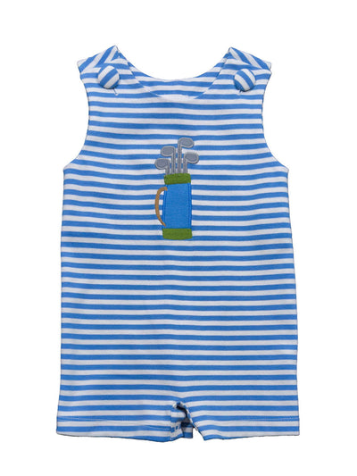 Blue Stripe Golf Shortall