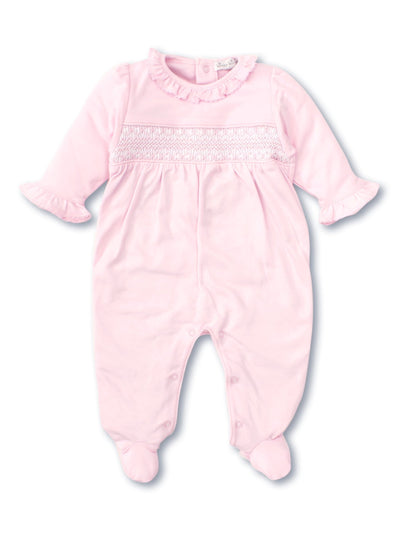 Charmed CLB Hand Smocked Ruffle Footie
