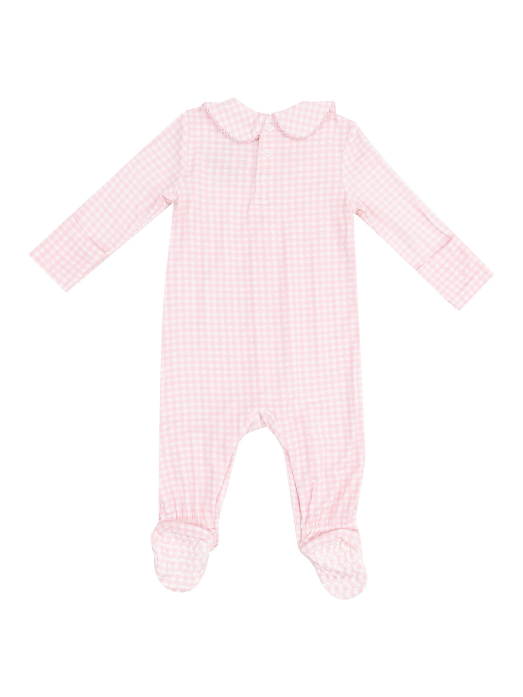 Smocked Peter Pan Snap Footie