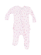2-Way Zipper Ruffle Back Footie