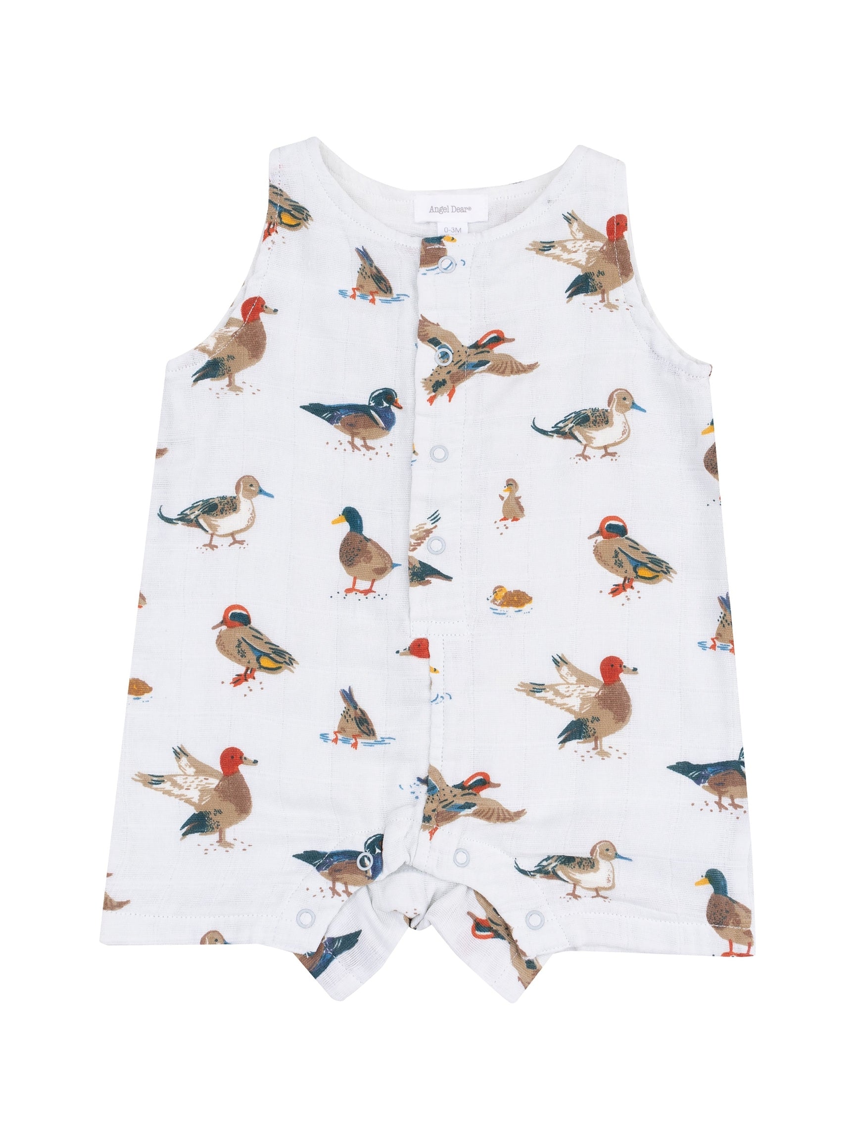 Sleeveless Shortie Romper