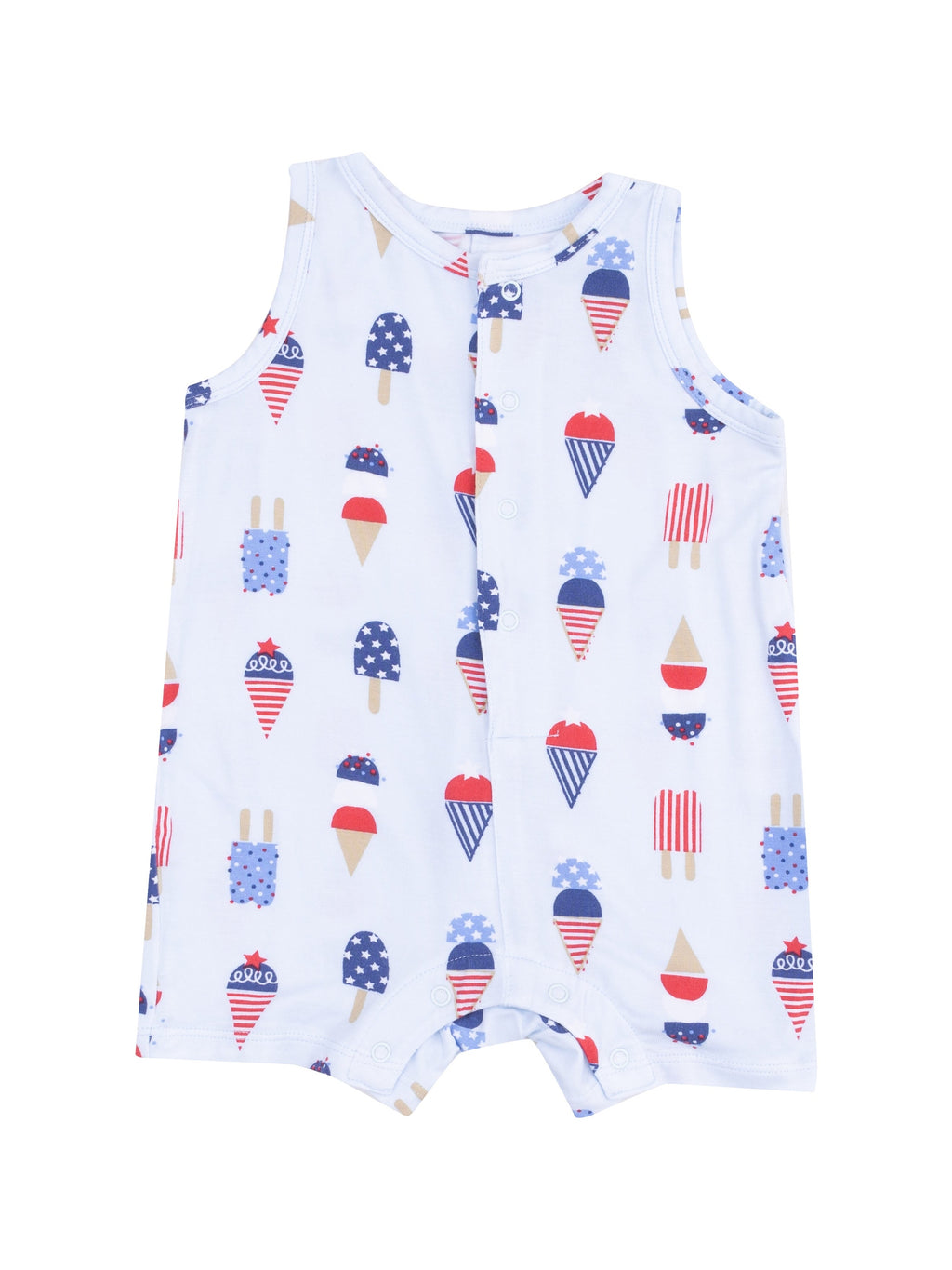 Sleeveless Shortie Romper