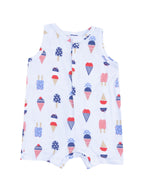 Sleeveless Shortie Romper