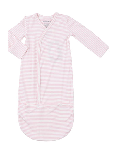 Bundle Gown - Pink Stripe