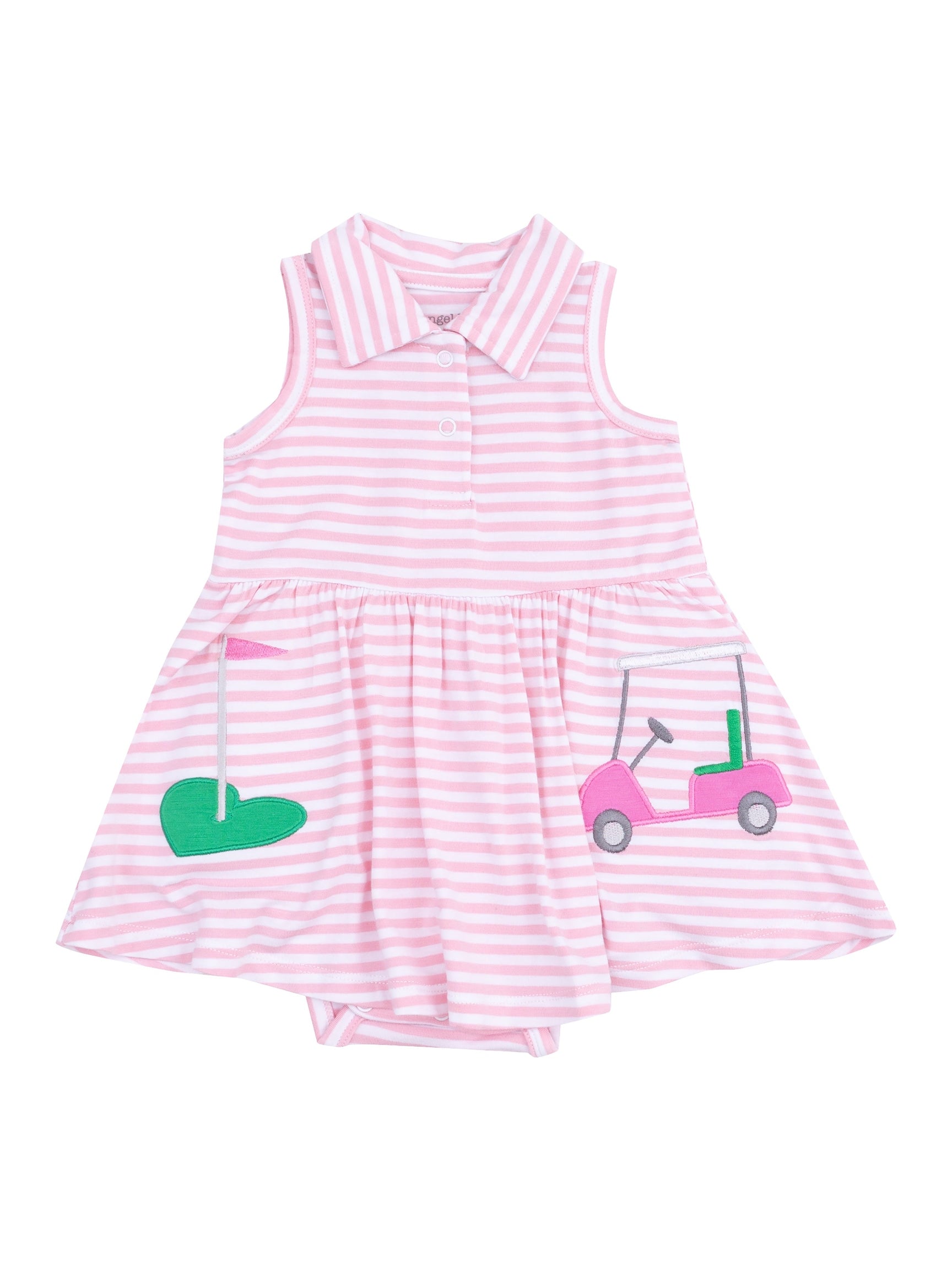 Polo Collar Bodysuit Dress