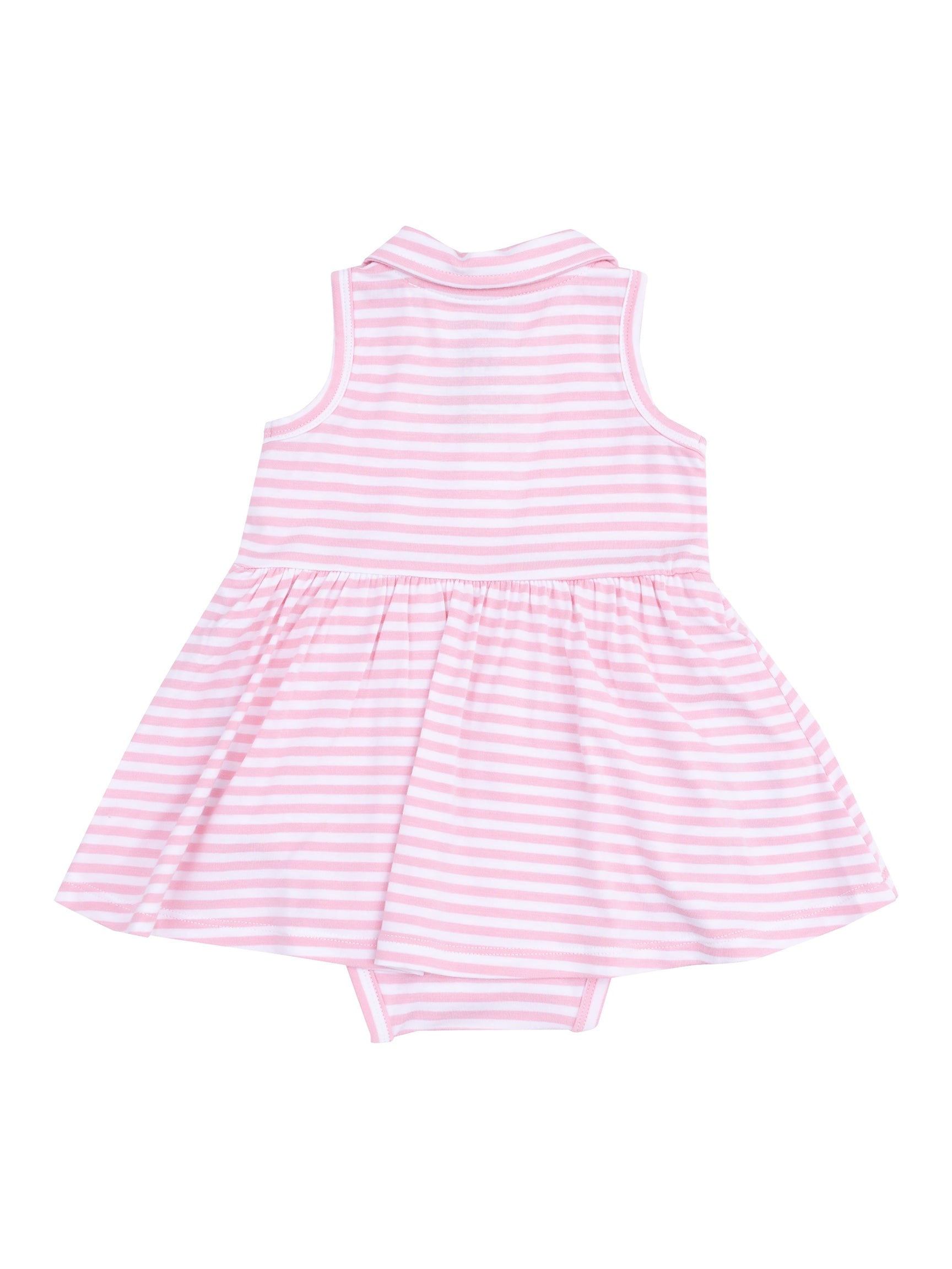 Polo Collar Bodysuit Dress