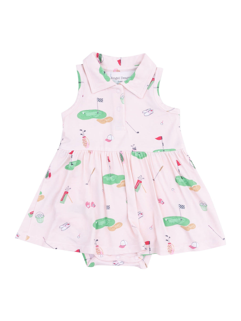Polo Collar Bodysuit Dress