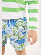 Tortola Swim Trunks - Bel Harbour Hippos