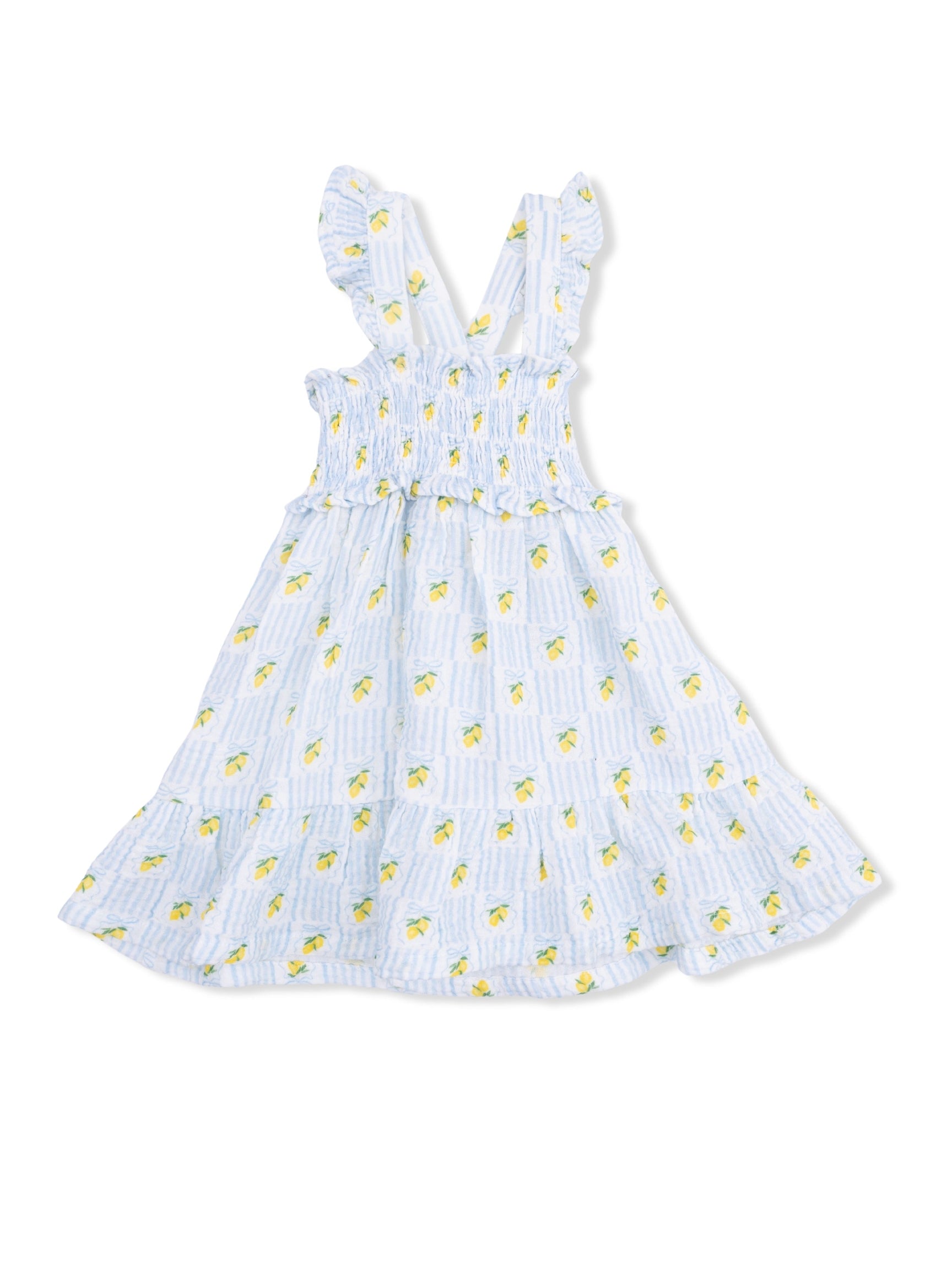 Smocked Ruffle Sundress with Bloomer
