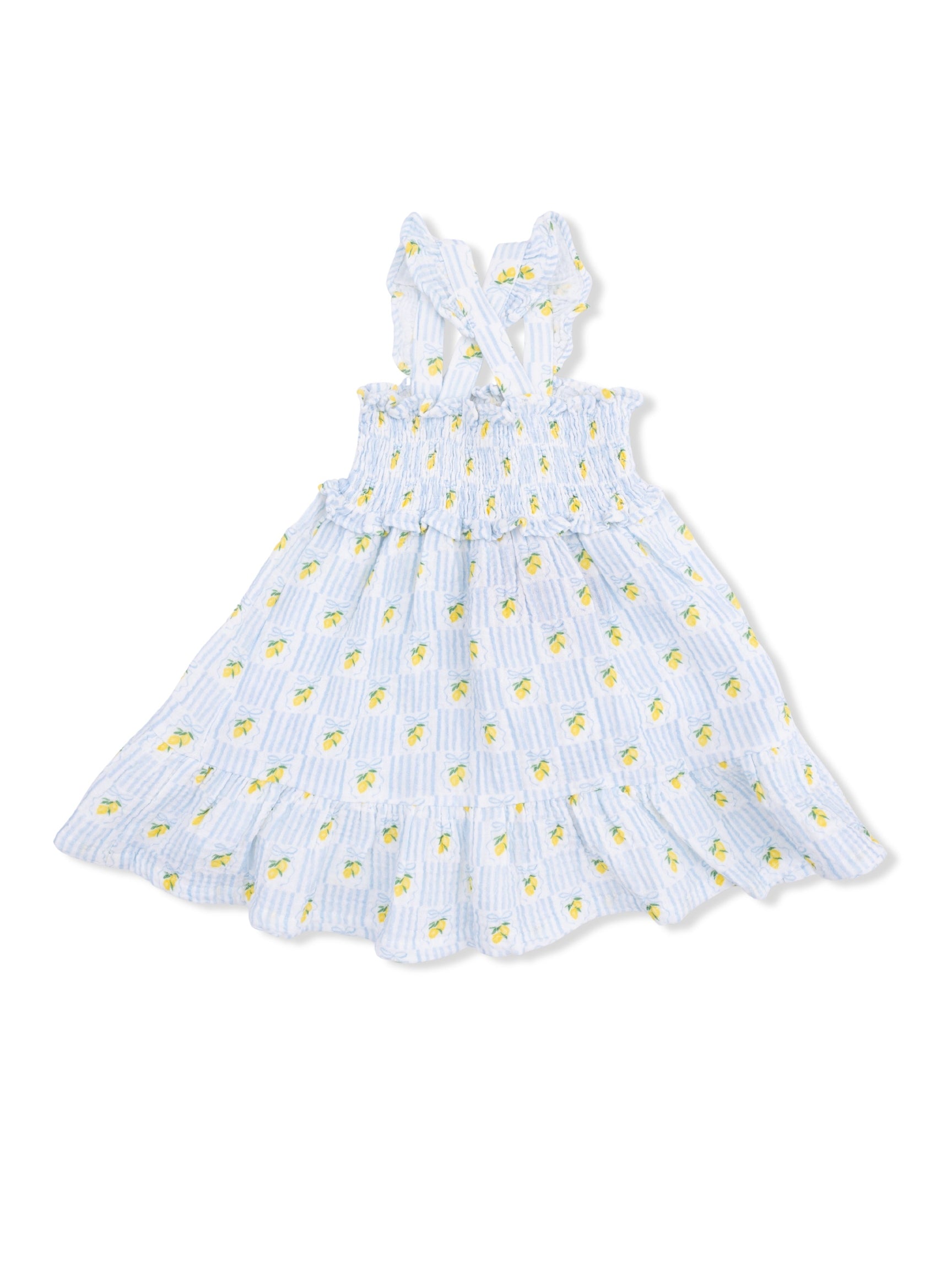 Smocked Ruffle Sundress with Bloomer