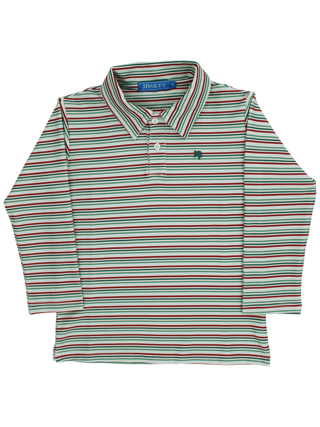 Harry L/S Striped Performance Polo