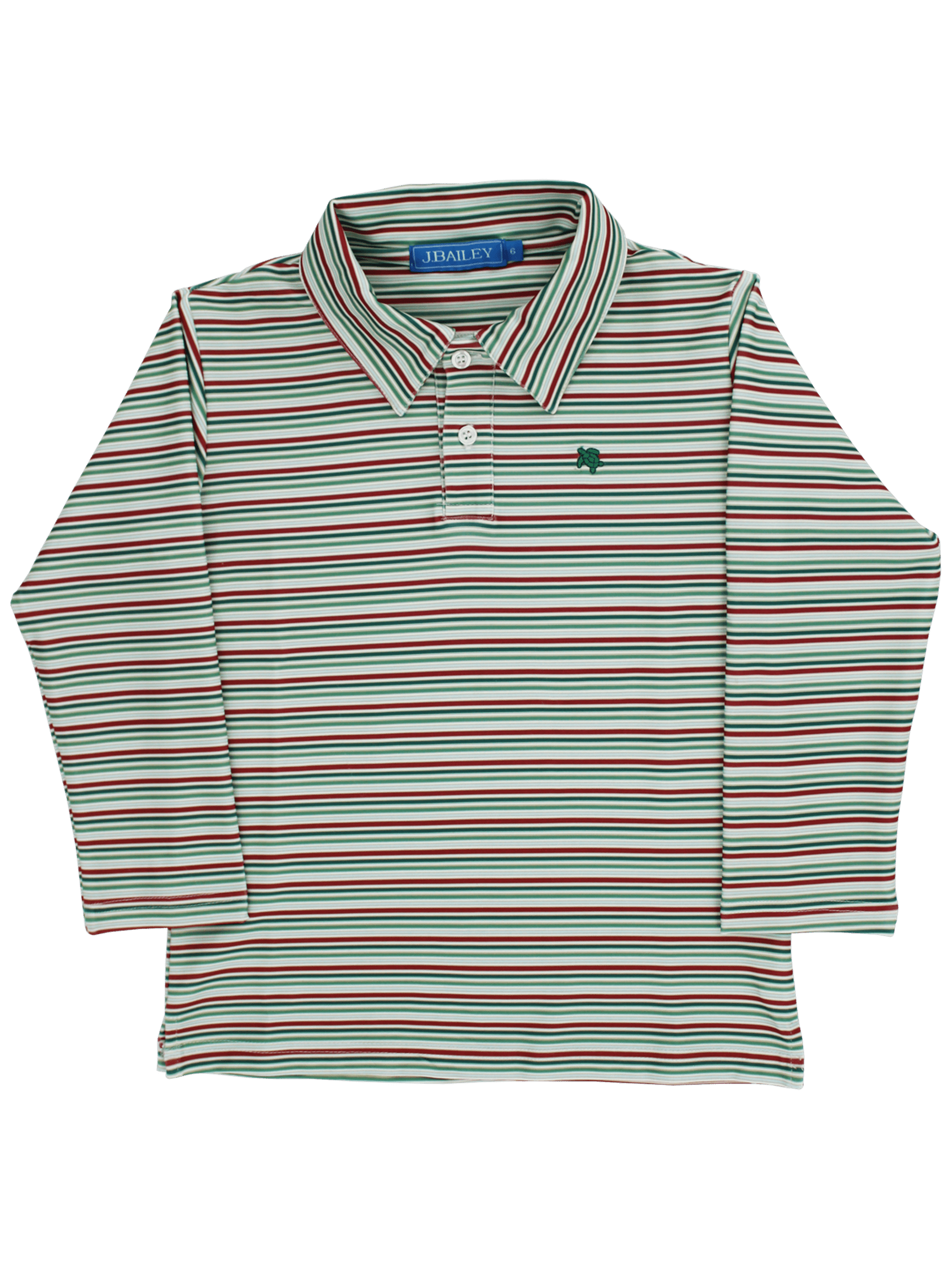 Harry L/S Striped Performance Polo