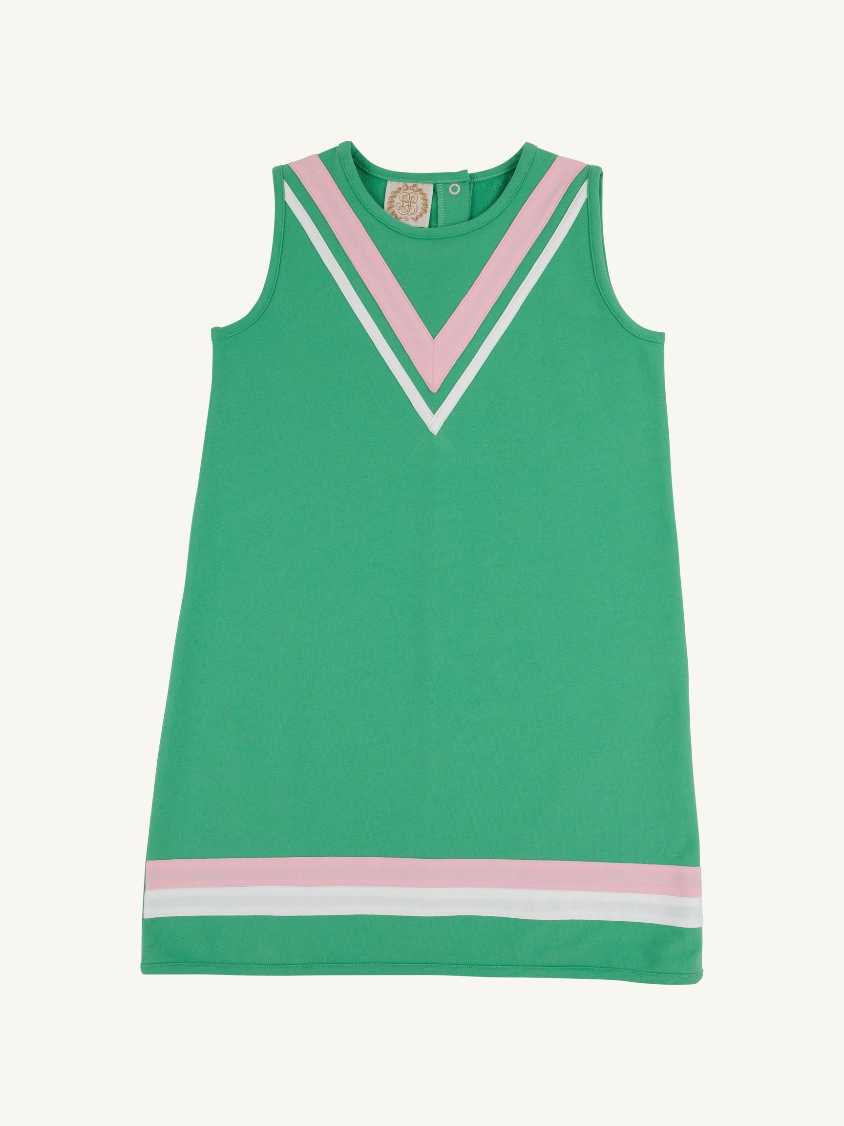 Annie Apron Dress - Gibson Island Green