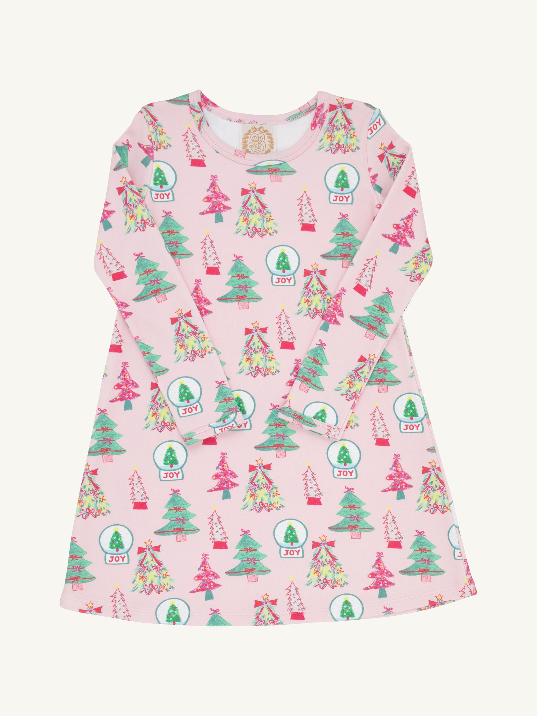 Long Sleeve Polly Play Dress - Heavy Weight