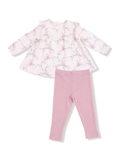 French Terry High Waisted Top w/ Legging Set