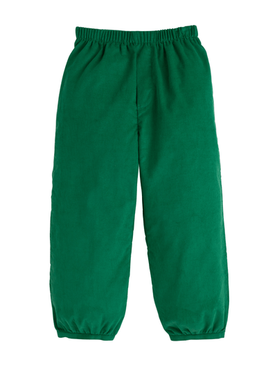 PRE-ORDER Banded Pull On Pants- Evergreen Corduroy