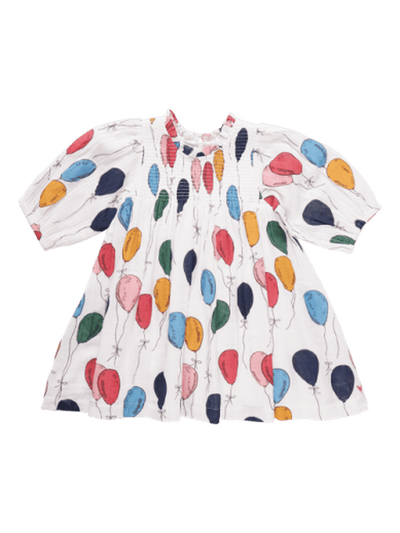 Stevie Puff Sleeve Dress- Balloon Bunches