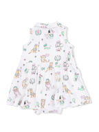 Polo Collar Bodysuit Dress