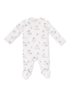 Smocked Peter Pan Snap Footie