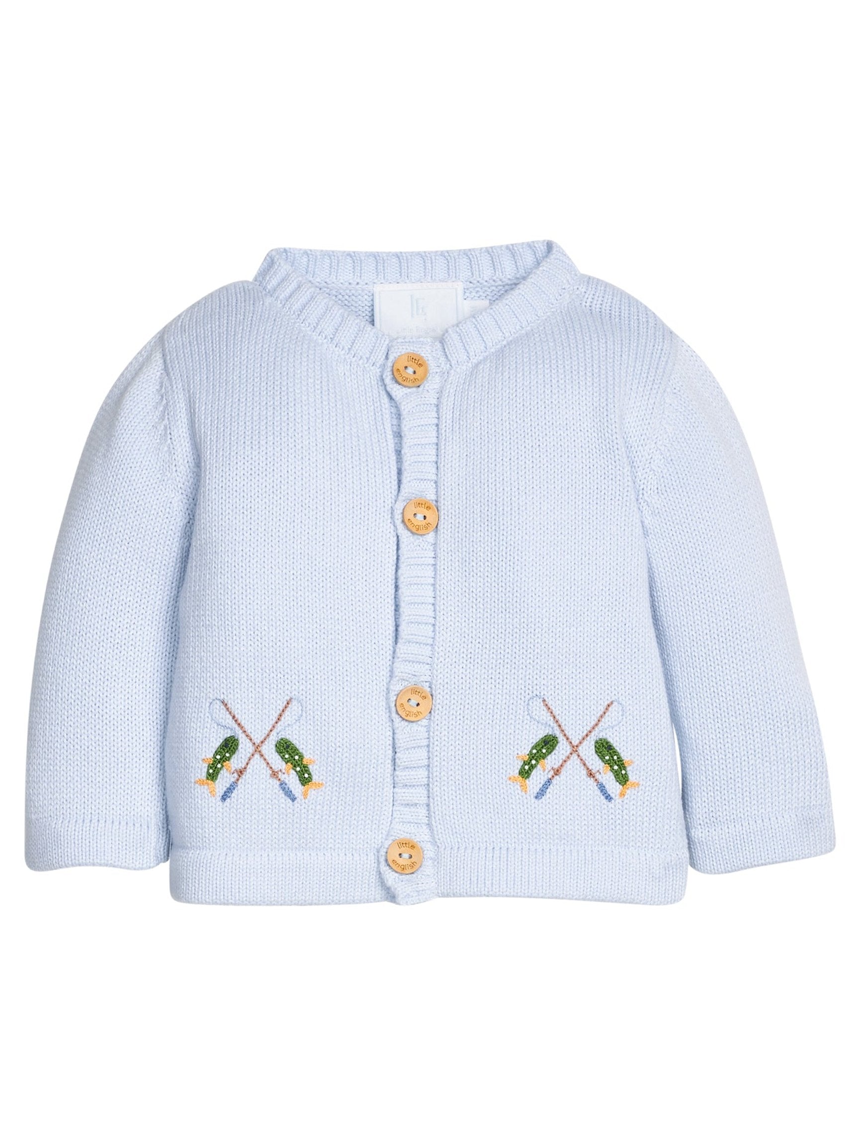 Crochet Cardigan - Fishing Rod