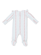 2 Way Ruffle Sleeve Zipper Footie