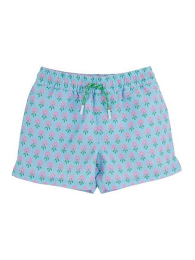 Tortola Swim Trunks- Holly Hills Hand Block