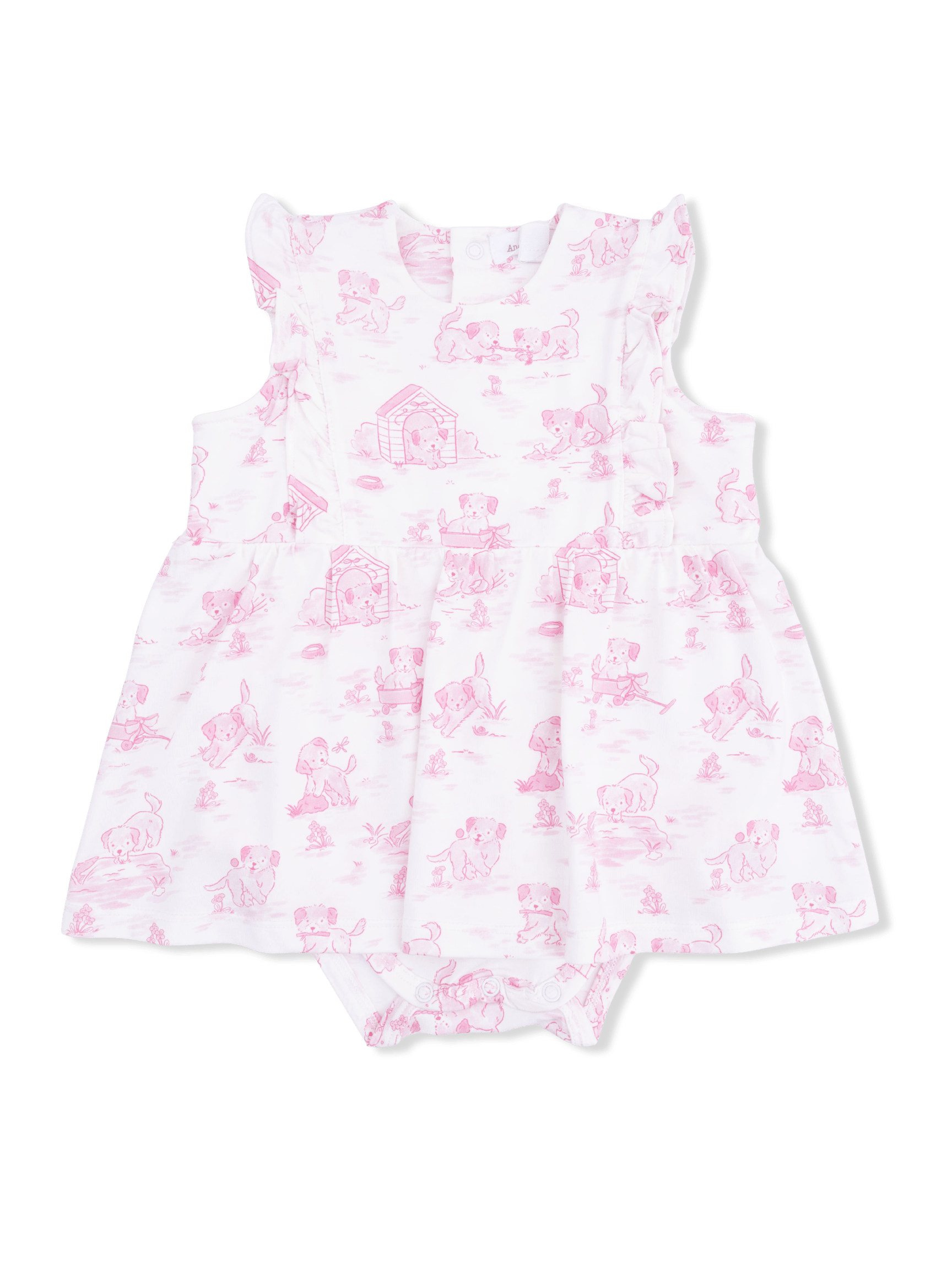 Ruffle Bodysuit Dress