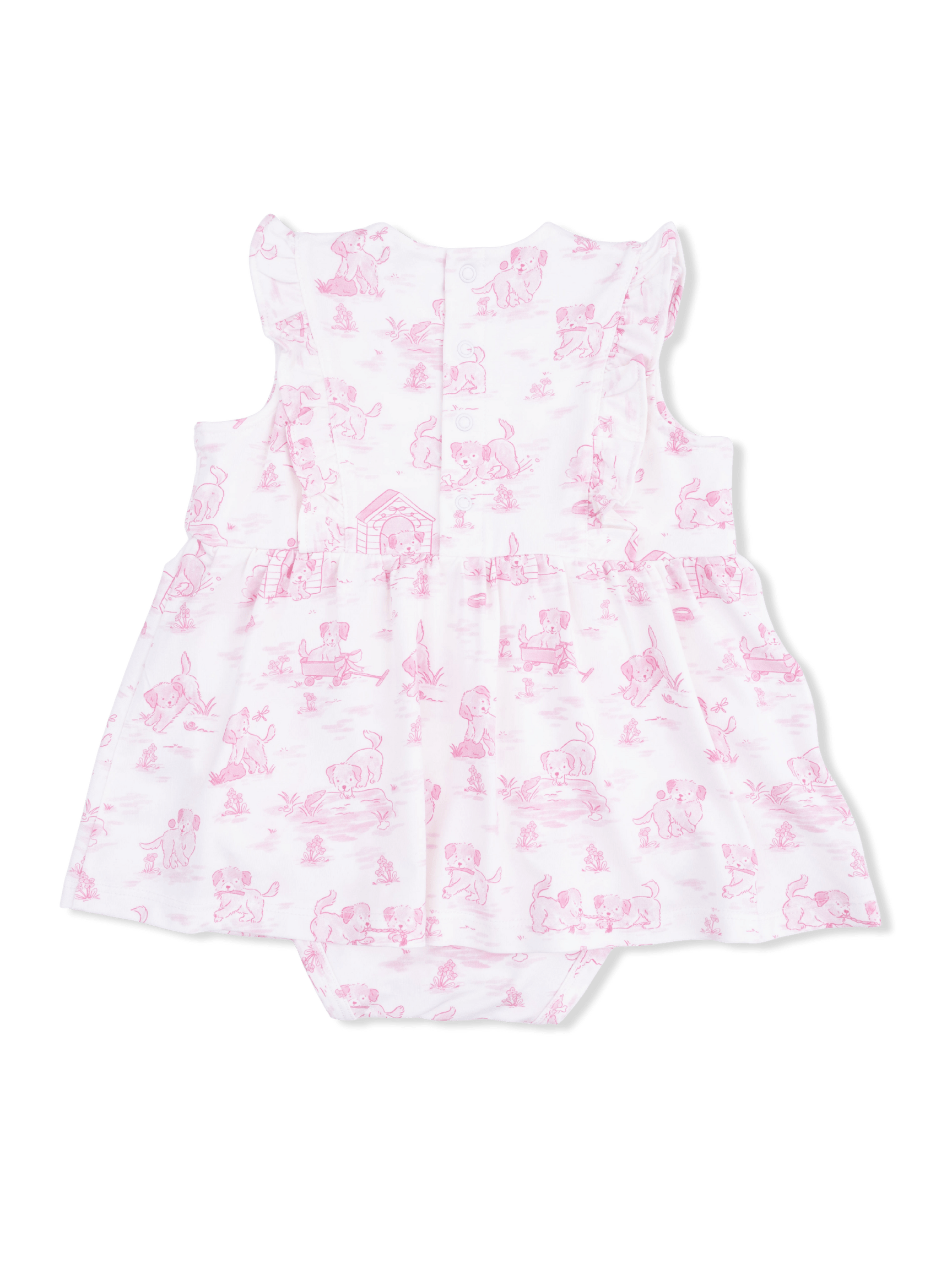 Ruffle Bodysuit Dress