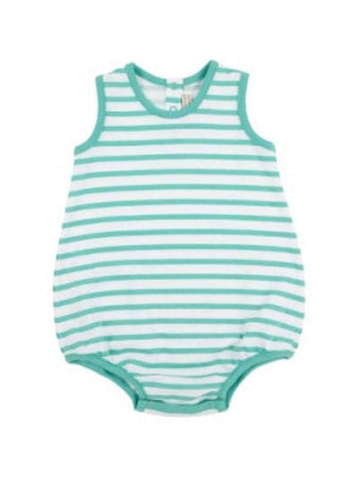 Patton Play Bubble- Turks Teal Stripe