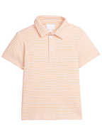 Short Sleeve Striped Polos